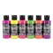 Createx Wicked Colors Airbrush Color - 2 oz, Set of 6, Fluorescent
